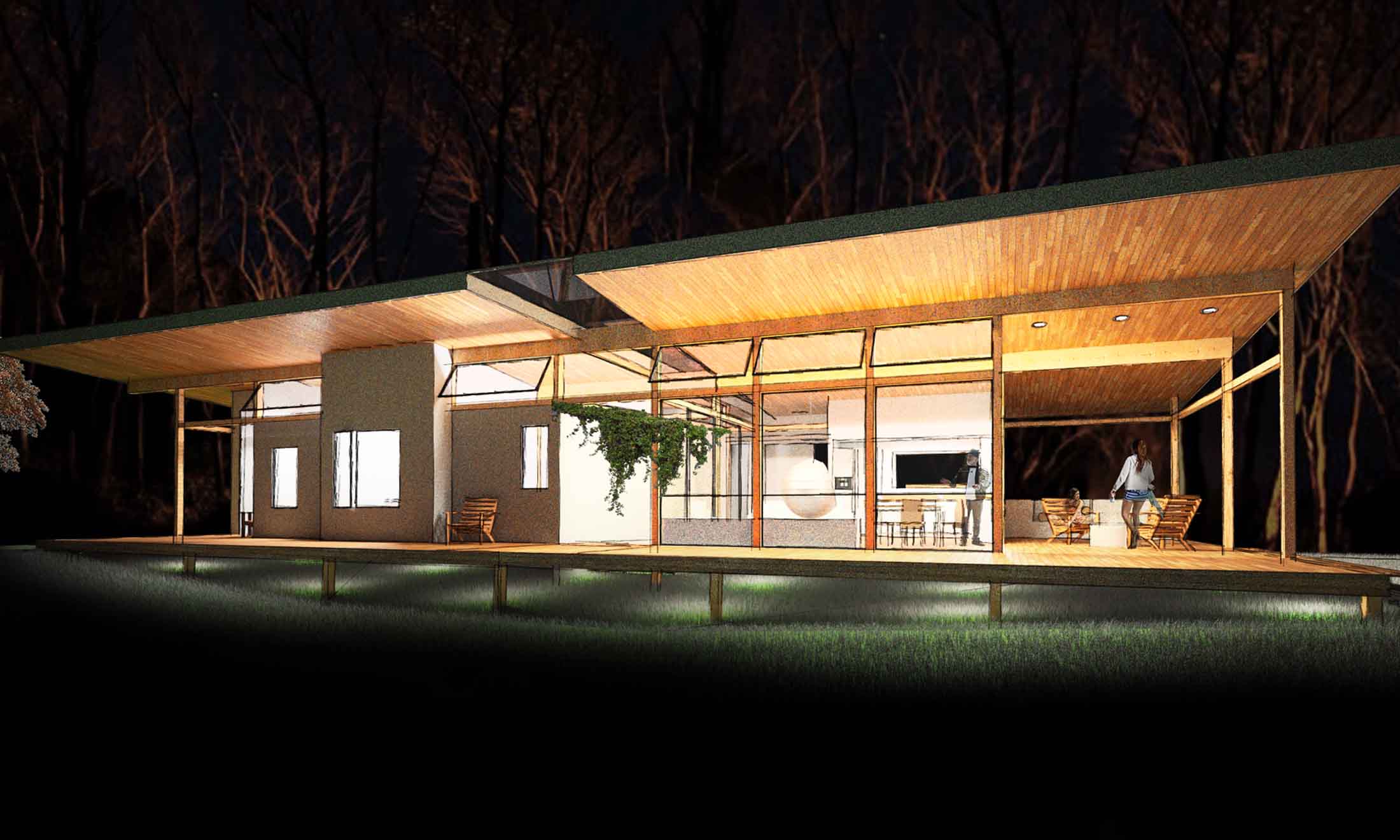 Skamania Co. Cabin, residential design